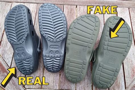 genuine croc shoes vs fake|are crocs genuine or original.